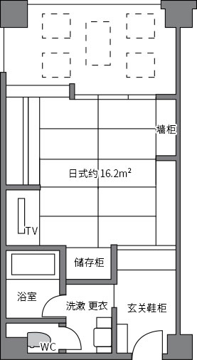 客房布局图