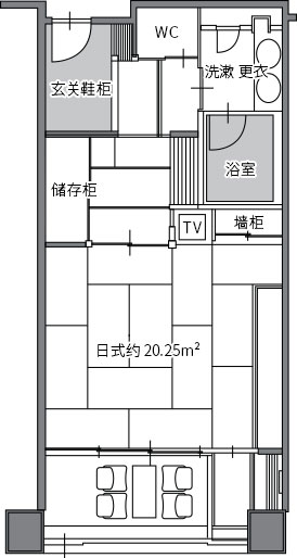 客房布局图