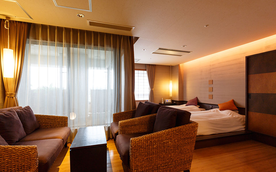 Deluxe room A with Twin Beds