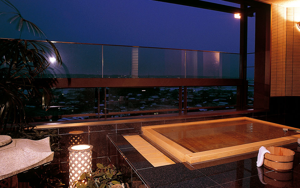 Suite room B with Open-air bath