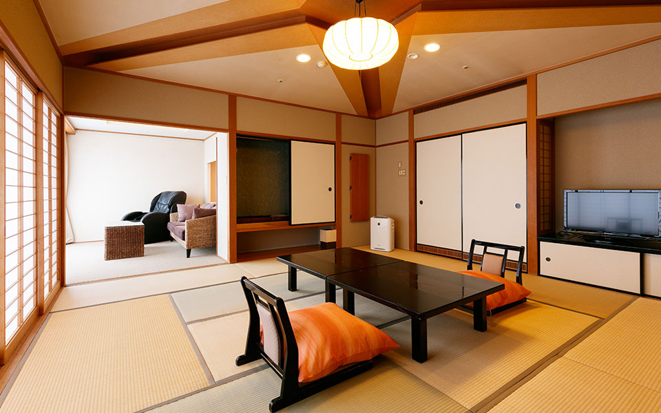 Suite room B with Open-air bath