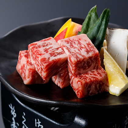 牛ロース陶板焼
